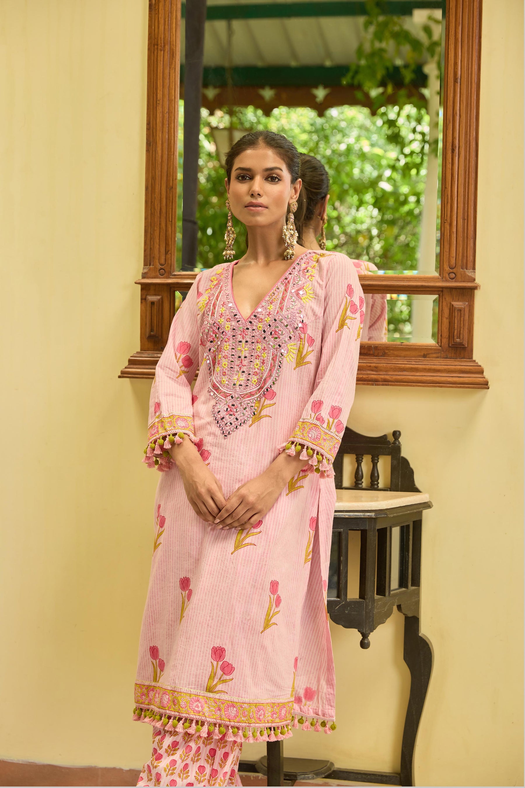 Tarani Mirror Work Suit Set