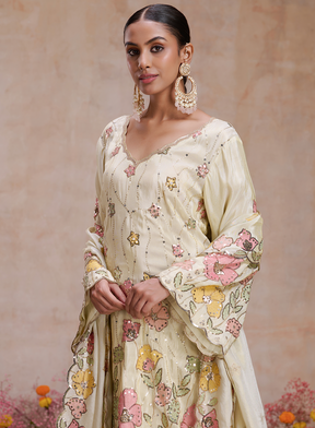 Jaya Floral Suit set