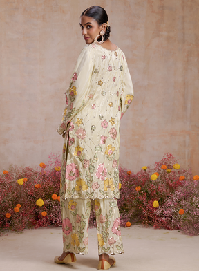 Jaya Floral Suit set